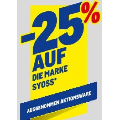 Promotion Bild von -25% AUF DIE MARKE SYOSS METRO