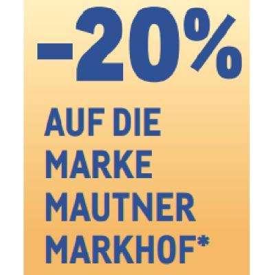 -20% AUF DIE MARKE MAUTNER MARKHOF METRO