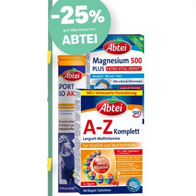 -25% auf alle Artikel von ABTEI MPREIS