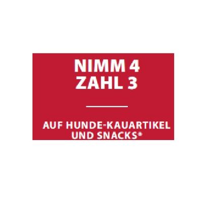 NIMM 4 ZAHL 3 AUF HUNDE-KAUARTIKEL UND SNACKS Dehner