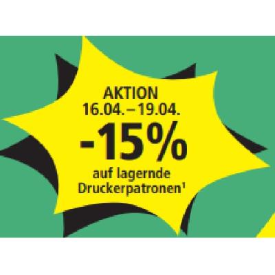 -15% auf lagernde Druckerpatronen PAGRO & LIBRO