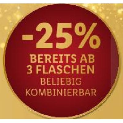 Promotion Bild von -25% BEREITS AB 3 FLASCHEN Lidl
