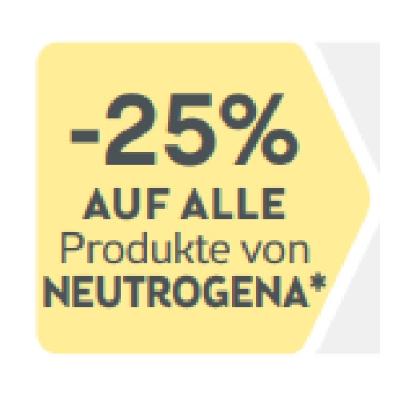 Promotion Bild von -25% auf alle Produkte von Neutrogena BIPA