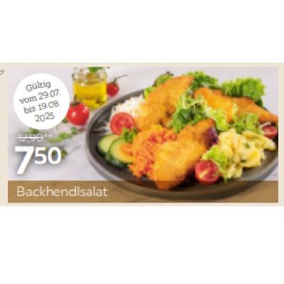 Promotion Bild von Backhendlsalat je 7,50 € XXXLutz
