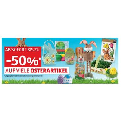 AB SOFORT BIS ZU -50% AUF VIELE OSTERARTIKEL HOFER