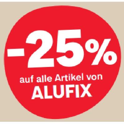 -25% auf alle Artikel von ALUFIX MPREIS