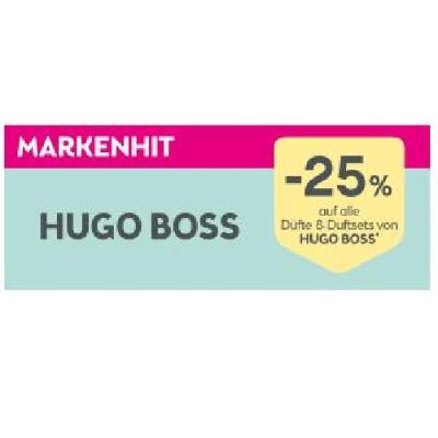 Markenhit: -25% auf alle Düfte & Duftsets von HUGO BOSS BIPA