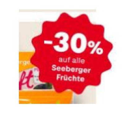 Promotion Bild von -30% auf alle Seeberger Früchte MPREIS
