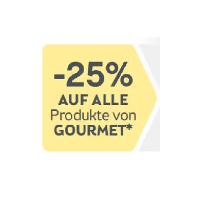 Promotion Bild von -25% AUF ALLE Produkte von GOURMET BIPA