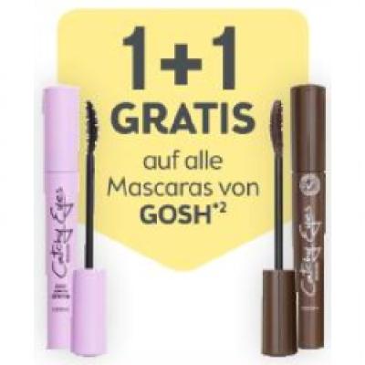 Promotion Bild von 1+1 GRATIS auf alle Mascaras von GOSH BIPA