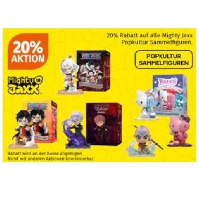 20% Rabatt auf alle Mighty Jaxx Popkultur Sammelfiguren Müller Drogerie