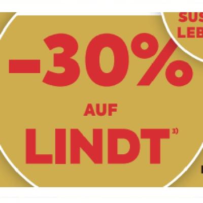 -30% AUF LINDT BILLA
