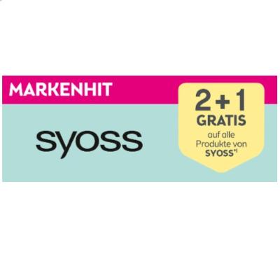 2+1 gratis auf alle Produkte von SYOSS (das günstigste Produkt ist gratis) BIPA