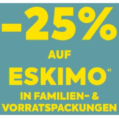 Bild von -25% AUF ESKIMO IN FAMILIEN- & VORRATSPACKUNGEN BILLA PLUS