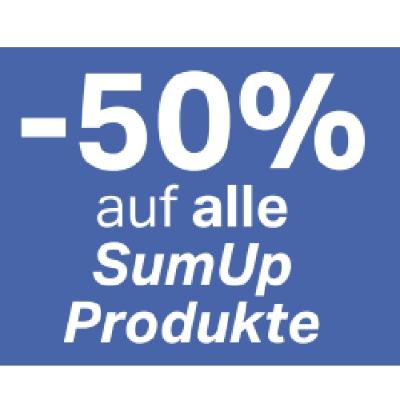 -50% auf alle SumUp Produkte METRO