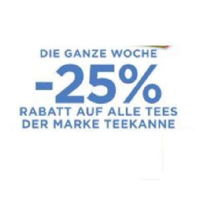Bild von DIE GANZE WOCHE -25% RABATT AUF ALLE TEES DER MARKE TEEKANNE Unimarkt