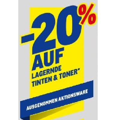 Promotion Bild von -20% AUF LAGERNDE TINTEN & TONER METRO