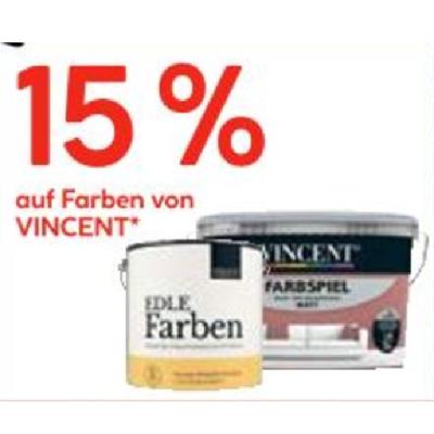Promotion Bild von 15% auf Farben von VINCENT HELLWEG