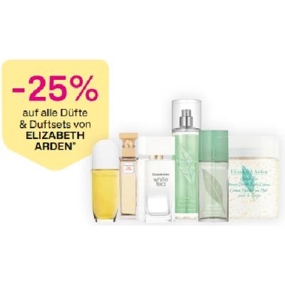 -25% auf alle Düfte & Duftsets von ELIZABETH ARDEN BIPA