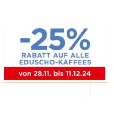 Promotion Bild von -25% RABATT AUF ALLE EDUSCHO-KAFFEES Unimarkt