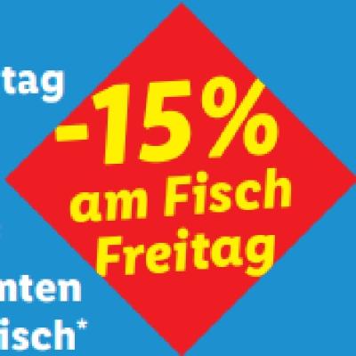 -15% am Fisch Freitag Lidl