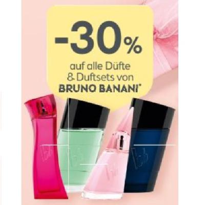 Promotion Bild von -30% auf alle Düfte und Duftsets von BRUNO BANANI BIPA