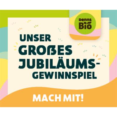 Jubiläums-Gewinnspiel Denns BioMarkt