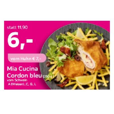 Mia Cucina Cordon bleu Je 6€ mömax
