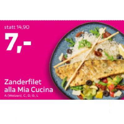 Zanderfilet alla Mia Cucina je 7,- € mömax