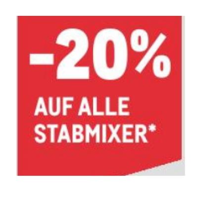 Promotion Bild von -20% AUF ALLE STABMIXER METRO
