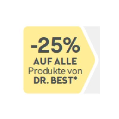 Promotion Bild von -25% AUF ALLE Produkte von DR. BEST BIPA