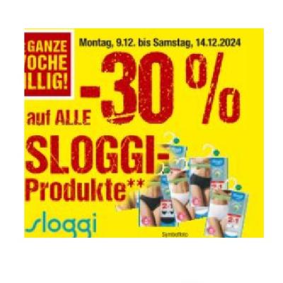 Promotion Bild von -30% auf ALLE SLOGGI-Produkte Maximarkt