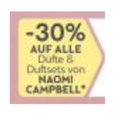 Promotion Bild von -30% auf alle Düfte & Duftsets von NAOMI CAMPBELL BIPA