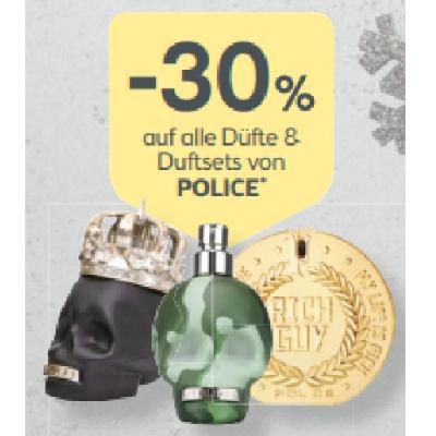 -30% auf alle Düfte & Duftsets von POLICE BIPA