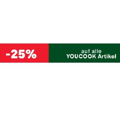 -25% auf alle YOUCOOK Artikel MPREIS
