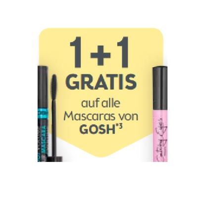 Promotion Bild von 1+1 GRATIS auf alle Mascaras von GOSH BIPA