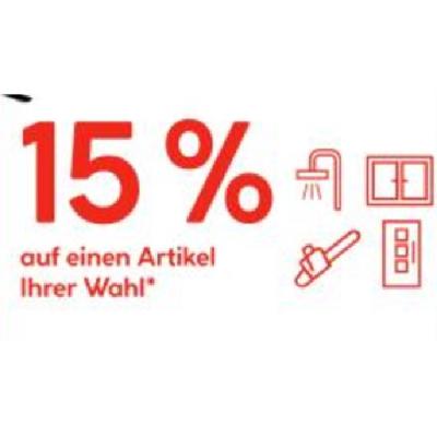 15% auf einen Artikel Ihrer Wahl HELLWEG