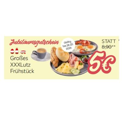 Großes XXXLutz Frühstück Je 5€ XXXLutz