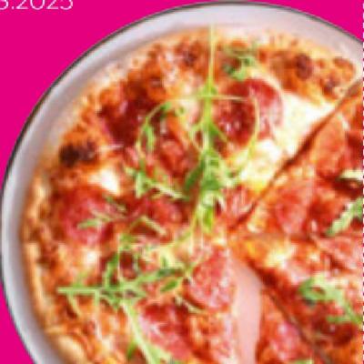 Pizza Salami je 6€ mömax