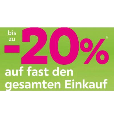 bis zu -20% auf fast den gesamten Einkauf mömax