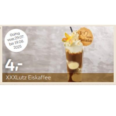 Promotion Bild von XXXLutz Eiskaffee je 4,- € XXXLutz