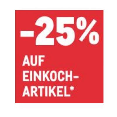 Bild von -25% AUF EINKOCH-ARTIKEL METRO
