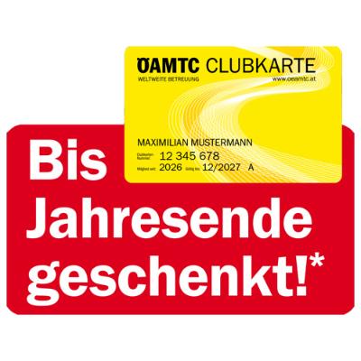 ÖAMTC Auto-Mitgliedschaft bis Jahresende geschenkt!*