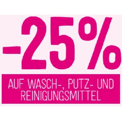 Promotion Bild von -25% AUF WASCH-, PUTZ- UND REINIGUNGSMITTEL Sutterlüty