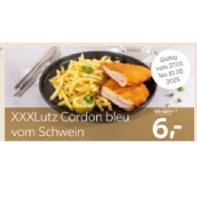 Promotion Bild von XXXLutz Cordon bleu vom Schwein je 6,- € XXXLutz