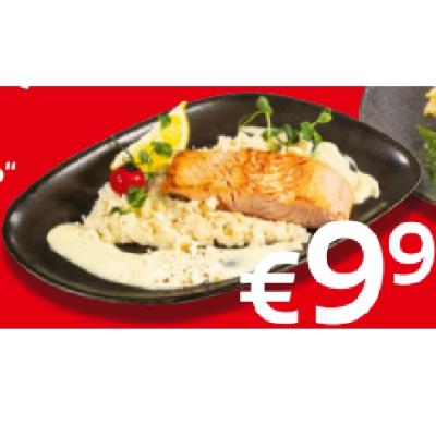 Lachsfiletsteak „Risotto“ je 9,90 € XXXLutz