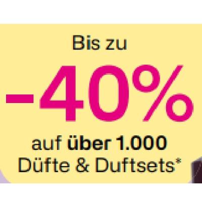 Bis zu -40% auf über 1.000 Düfte & Duftsets BIPA