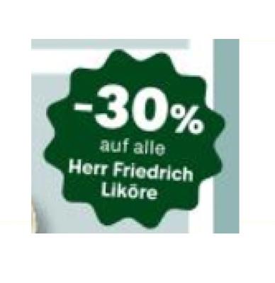 Promotion Bild von -30% auf alle Herr Friedrich Liköre MPREIS