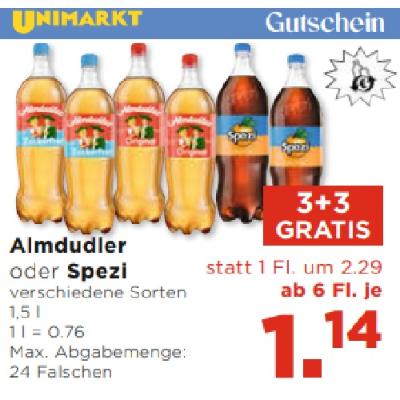 Prospekt von Unimarkt