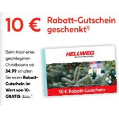 Promotion Bild von 10 € Rabatt-Gutschein geschenkt HELLWEG